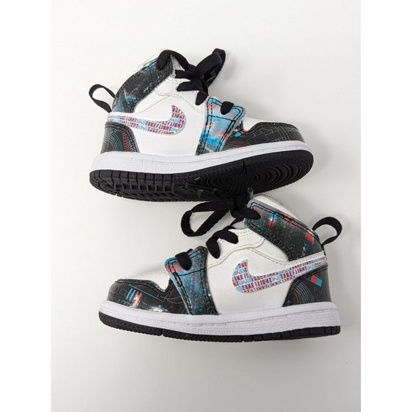 AIR JORDAN 1 MID SE TD 'TAKE FLIGHT' Size 5C - Picture 6 of 9